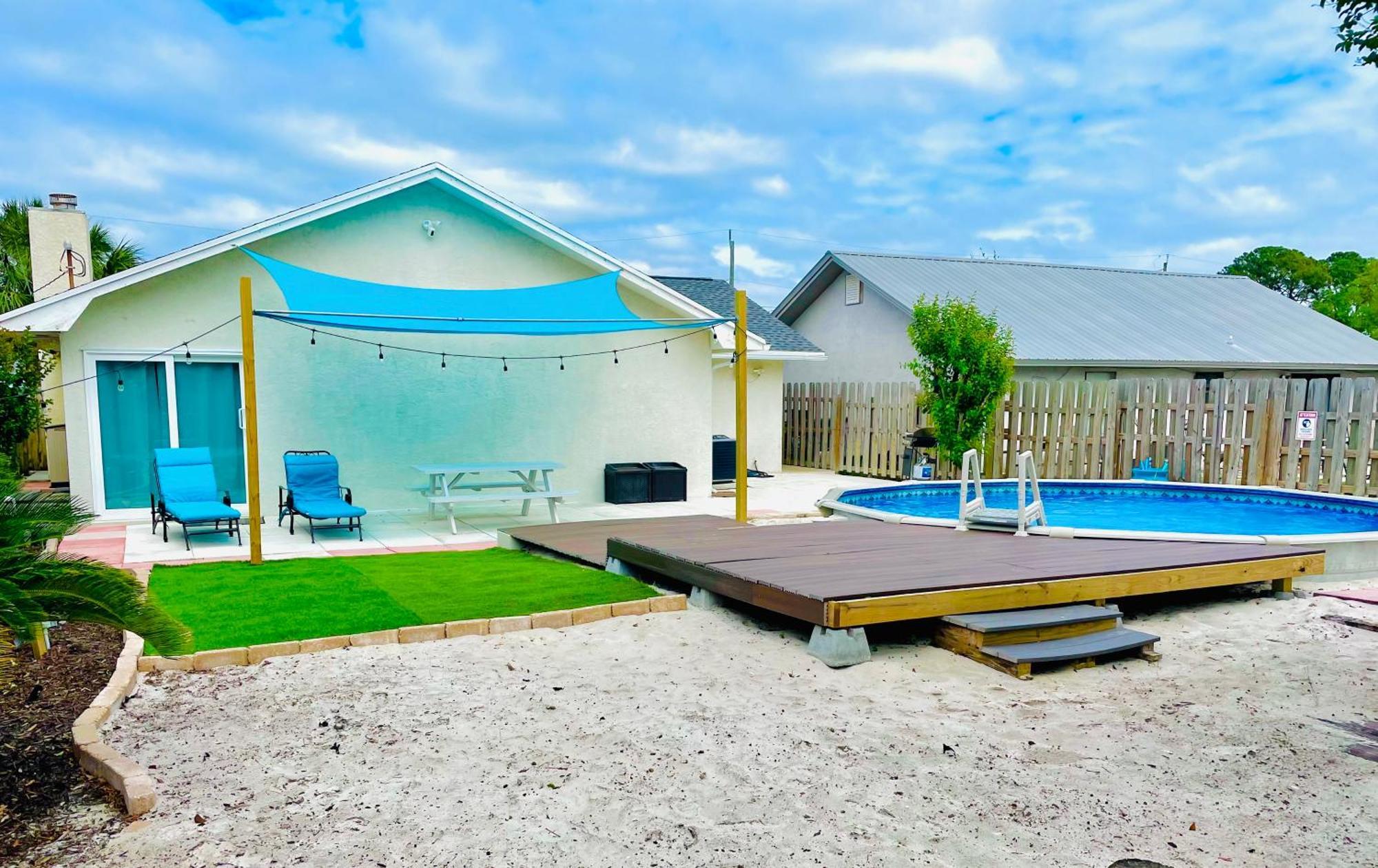 Sea Salt Vacation Home, Private Pool - Walk To Beach Panama City Beach Exterior photo